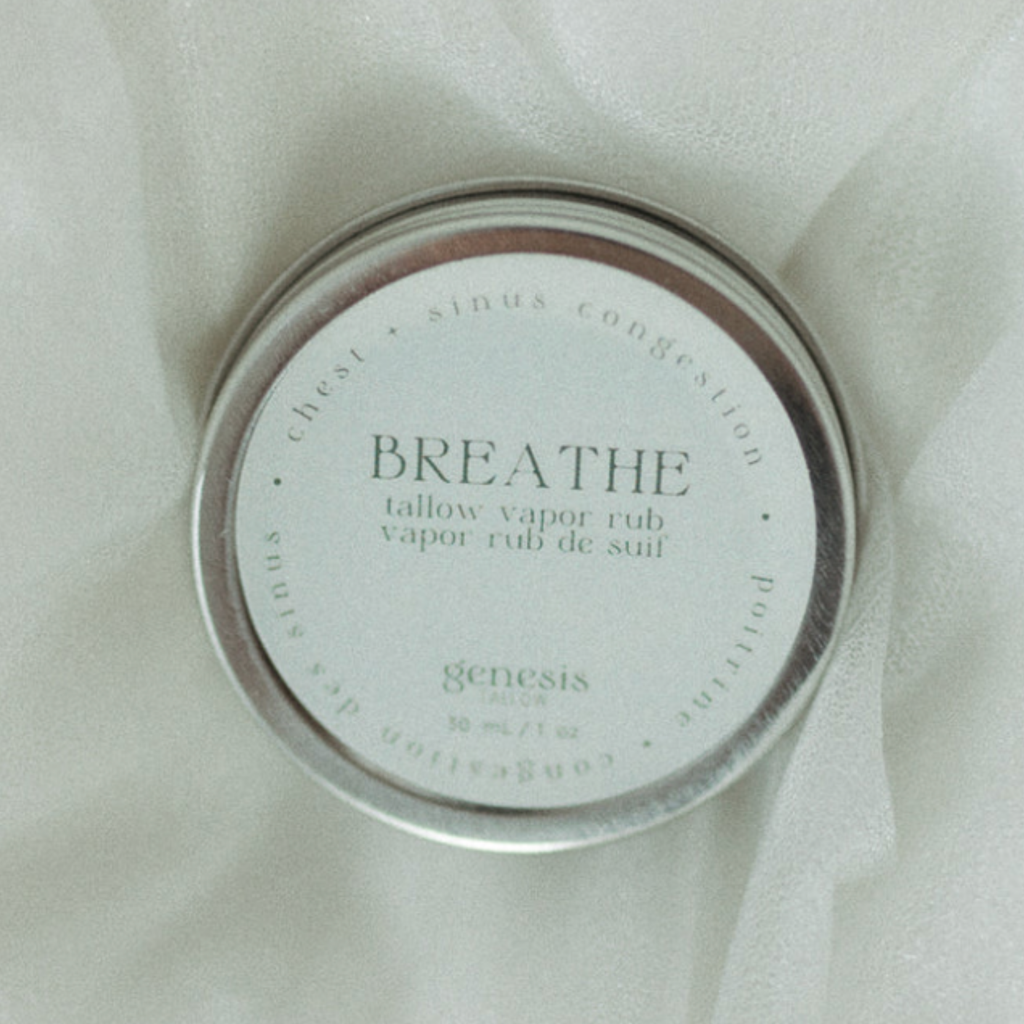 Breathe Tallow Vapor Rub - Little Kinfolk Boutique | Children's Clothing Regina, SK
