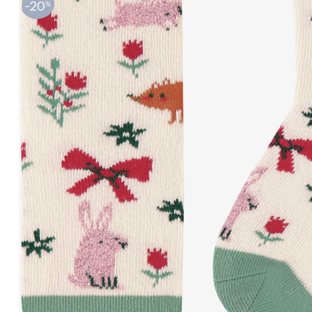 Megs Holiday Wonderland Socks - Little Kinfolk Boutique | Children's Clothing Regina, SK
