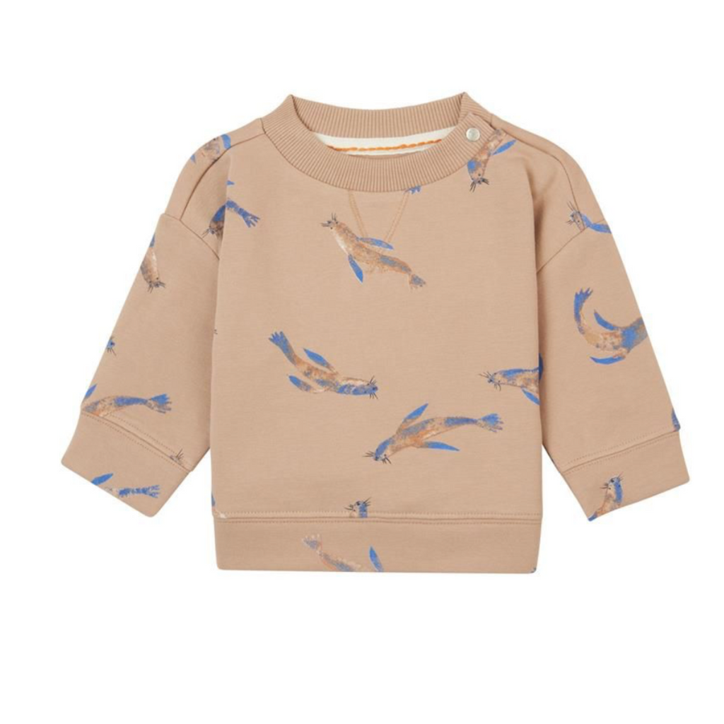 Gaton Sea Otter Long Sleeve - Little Kinfolk Boutique | Children's Clothing Regina, SK