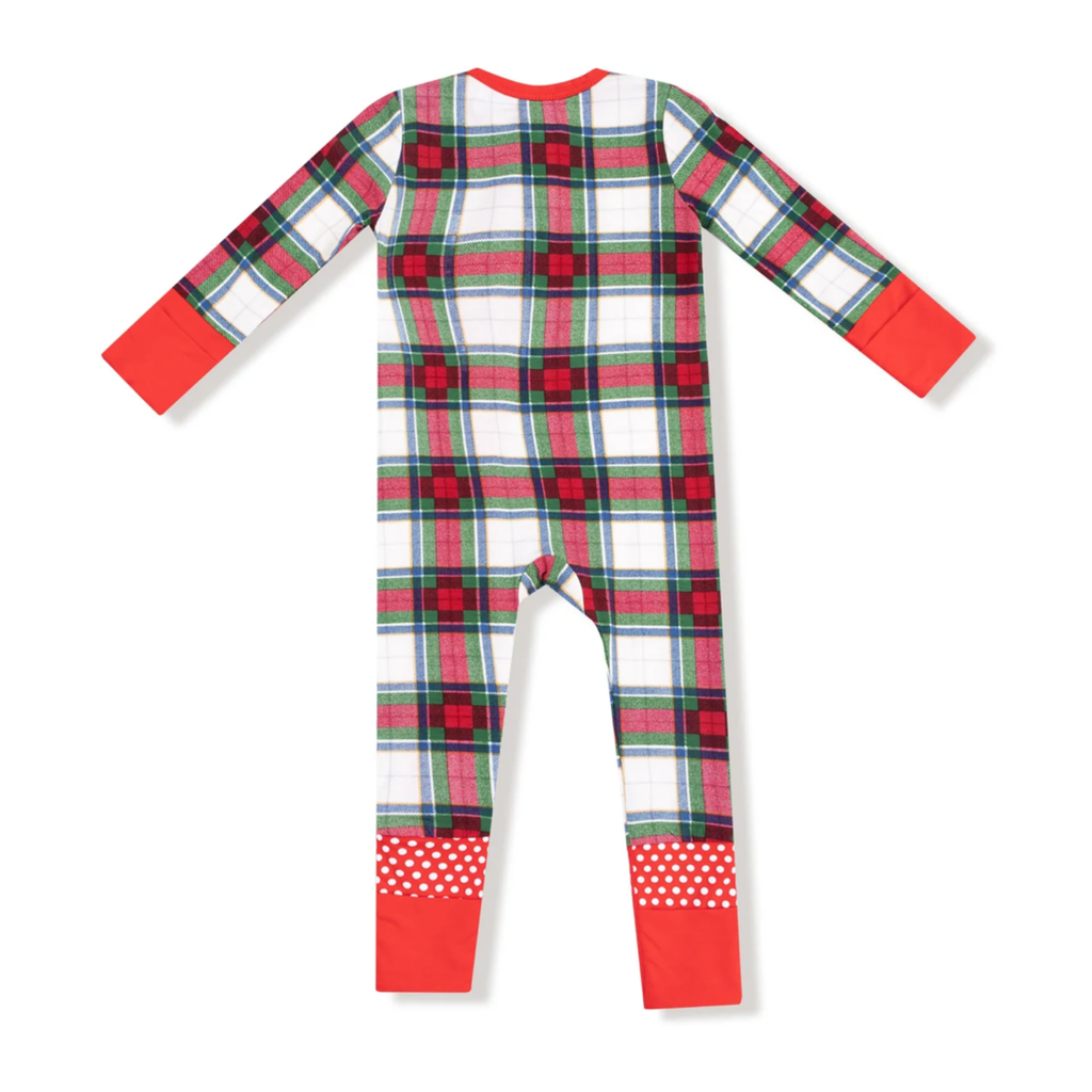 Holiday Plaid Footed & Footless Sleeper - Little Kinfolk Boutique | Children's Clothing Regina, SK