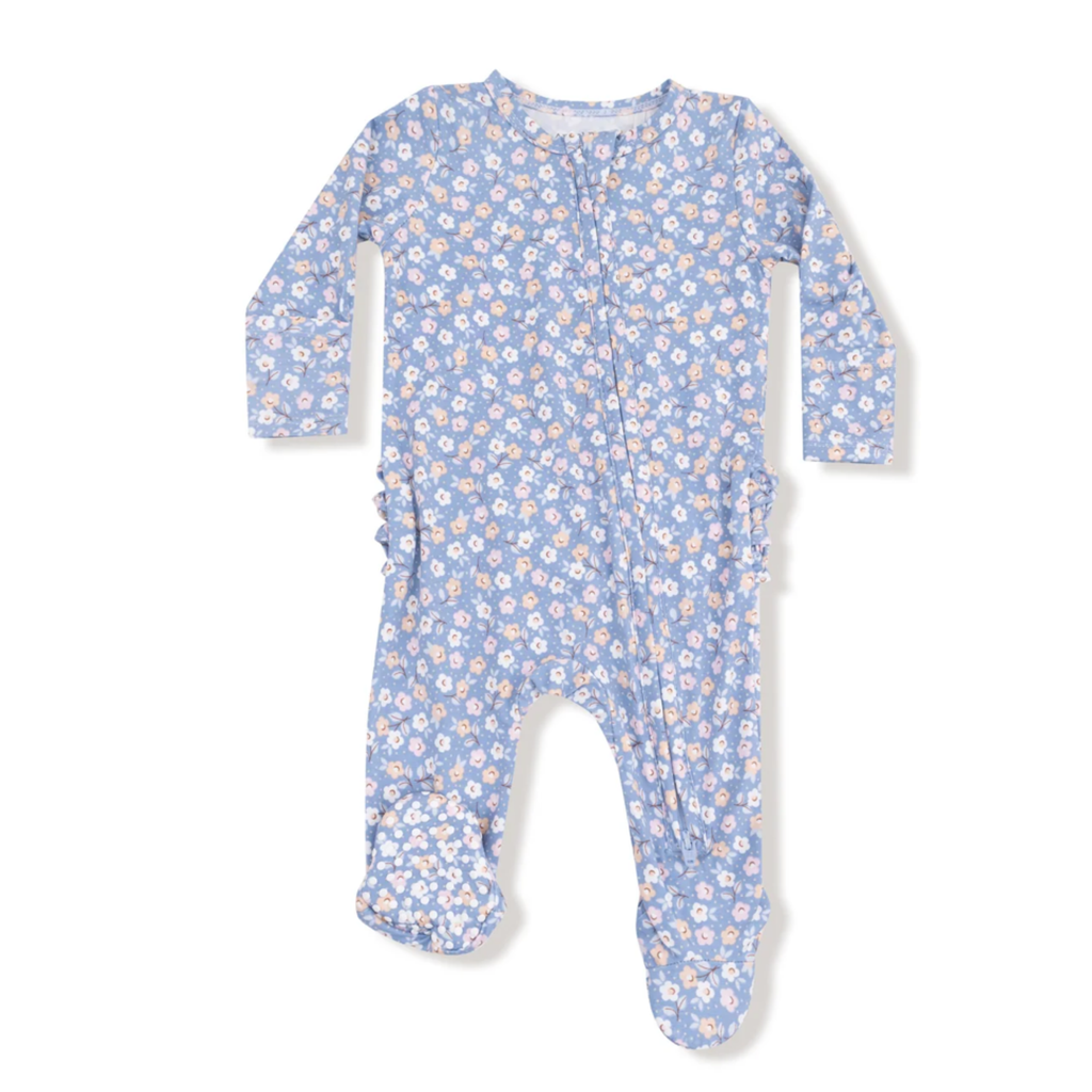 Country Calico Zipper Sleeper - Little Kinfolk Boutique | Children's Clothing Regina, SK