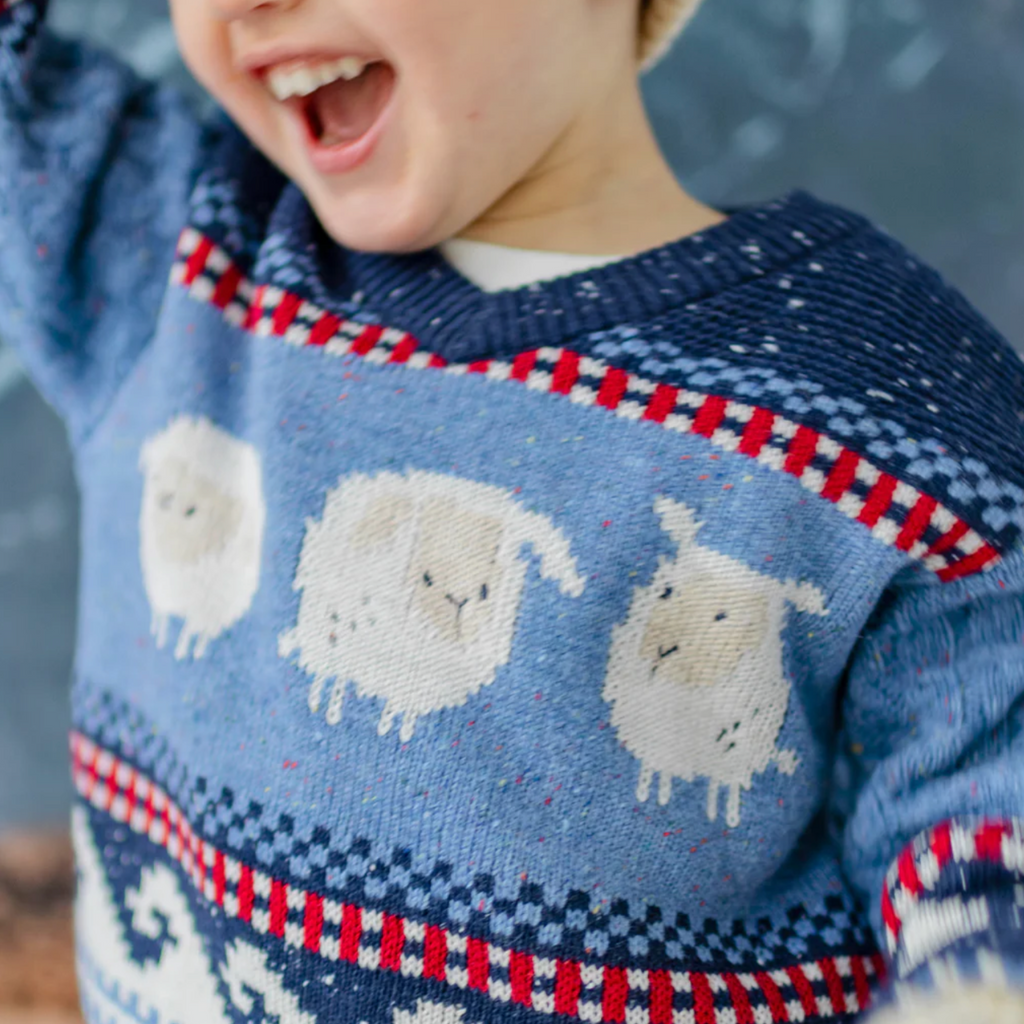 Christophe Nordic Knit Sweater - Little Kinfolk Boutique | Children's Clothing Regina, SK