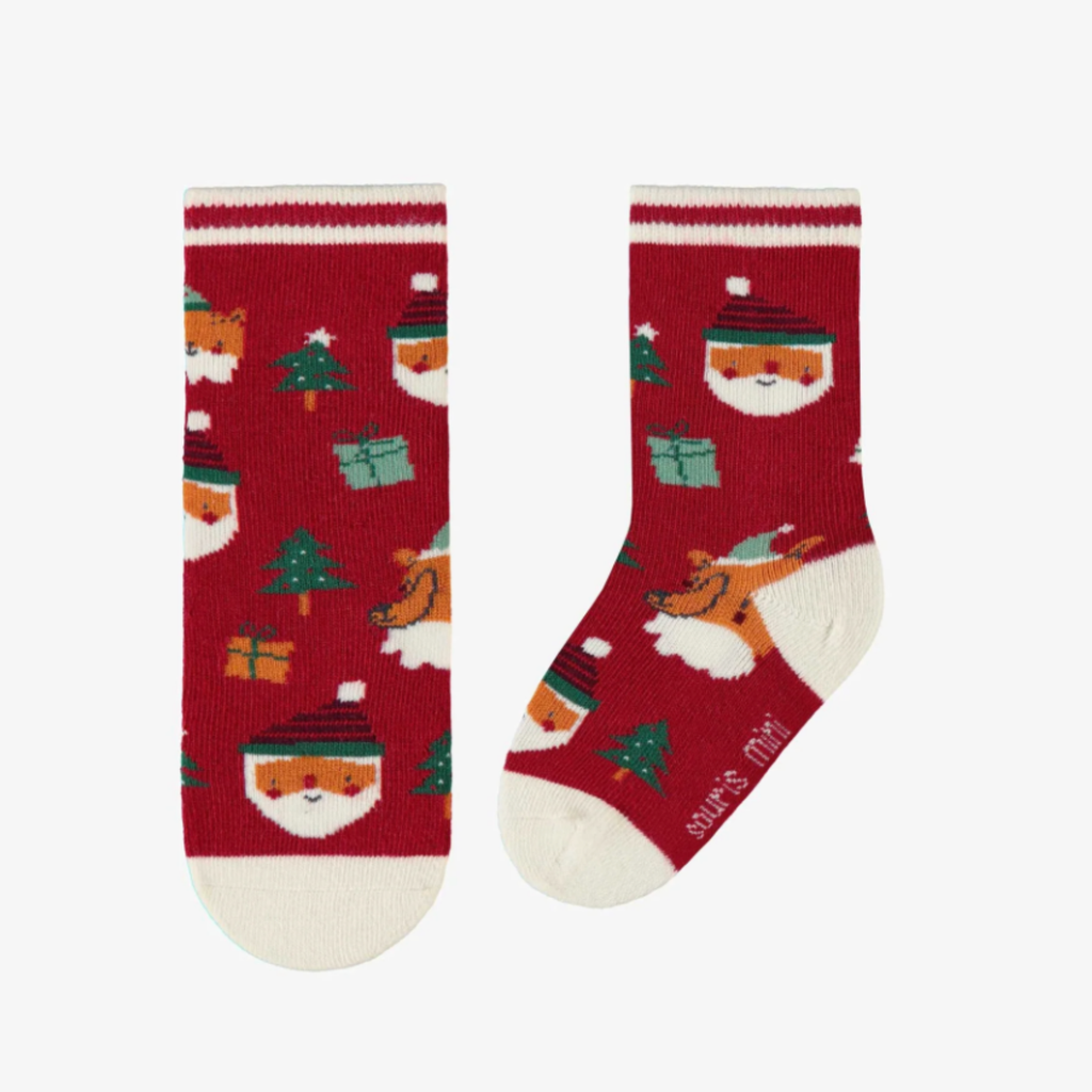 Mikey Holiday Wonderland Socks - Little Kinfolk Boutique | Children's Clothing Regina, SK