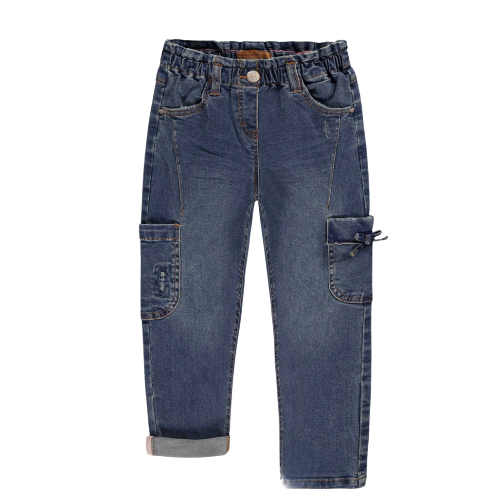 Monica Stretch Dark Denim - Little Kinfolk Boutique | Children's Clothing Regina, SK