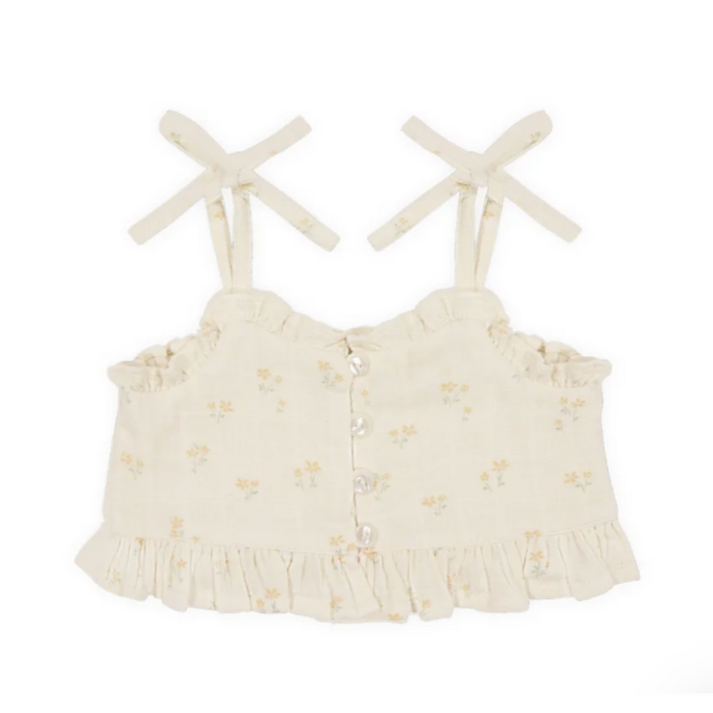 Pauline Chamomile Muslin Ellie Top - Little Kinfolk Boutique | Children's Clothing Regina, SK