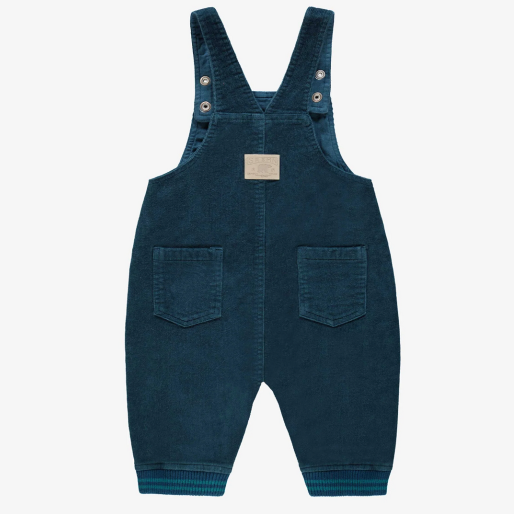 Jed Turquoise Corduroy Overalls - Little Kinfolk Boutique | Children's Clothing Regina, SK