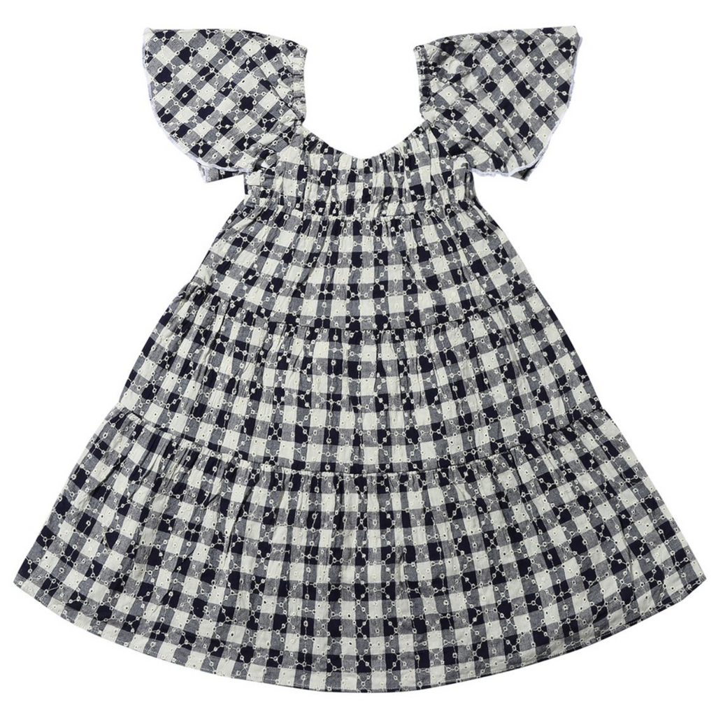 Sierra Checkered Dress - Little Kinfolk Boutique | Children's Clothing Regina, SK