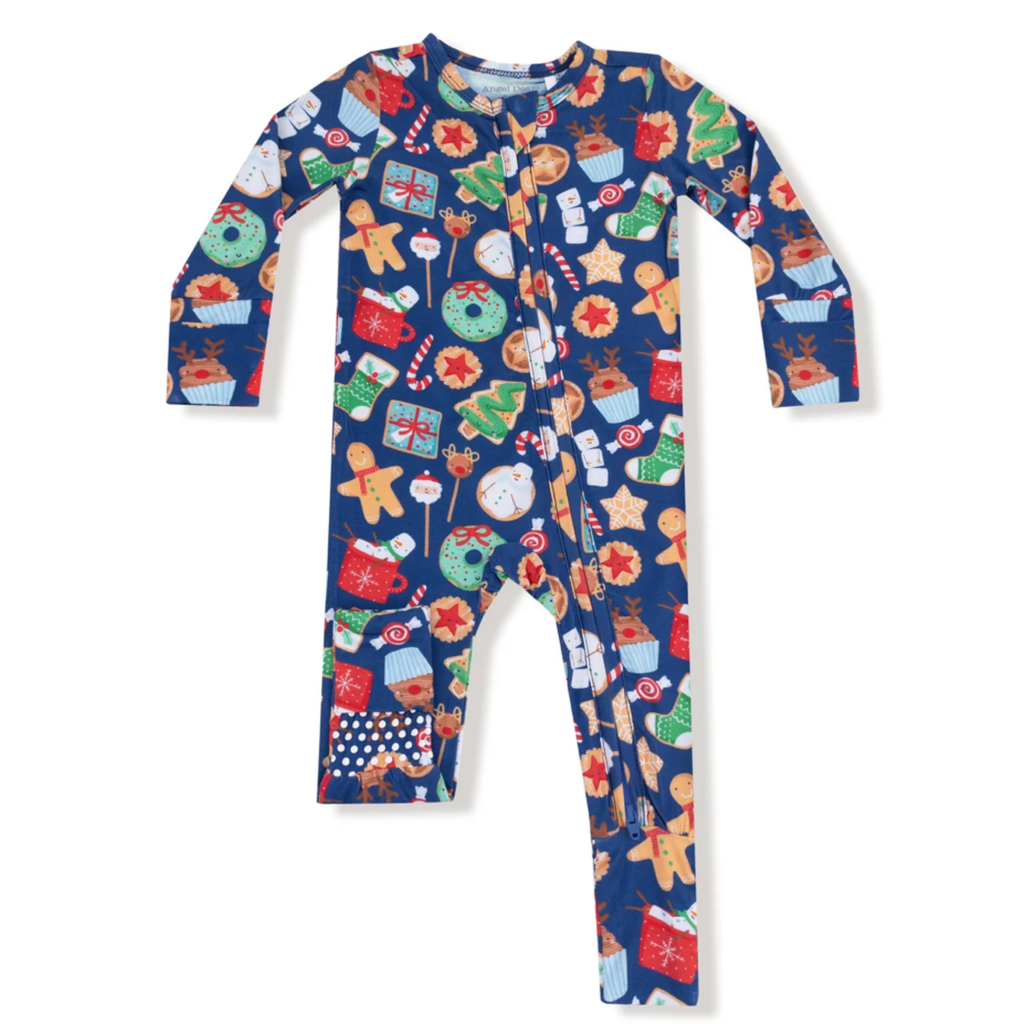 Christmas Treats Footed & Footless Sleeper - Little Kinfolk Boutique | Children's Clothing Regina, SK