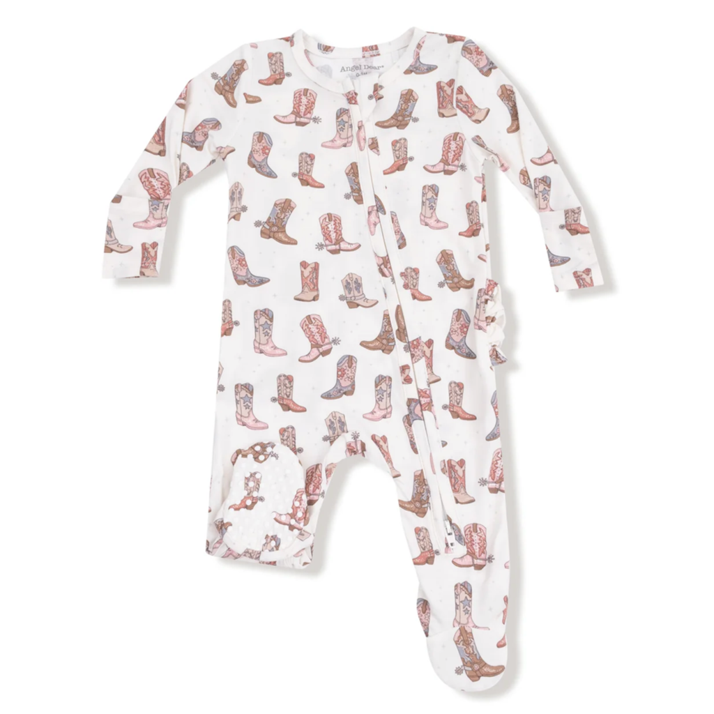Future Cowgirl Zipper Sleeper - Little Kinfolk Boutique | Children's Clothing Regina, SK