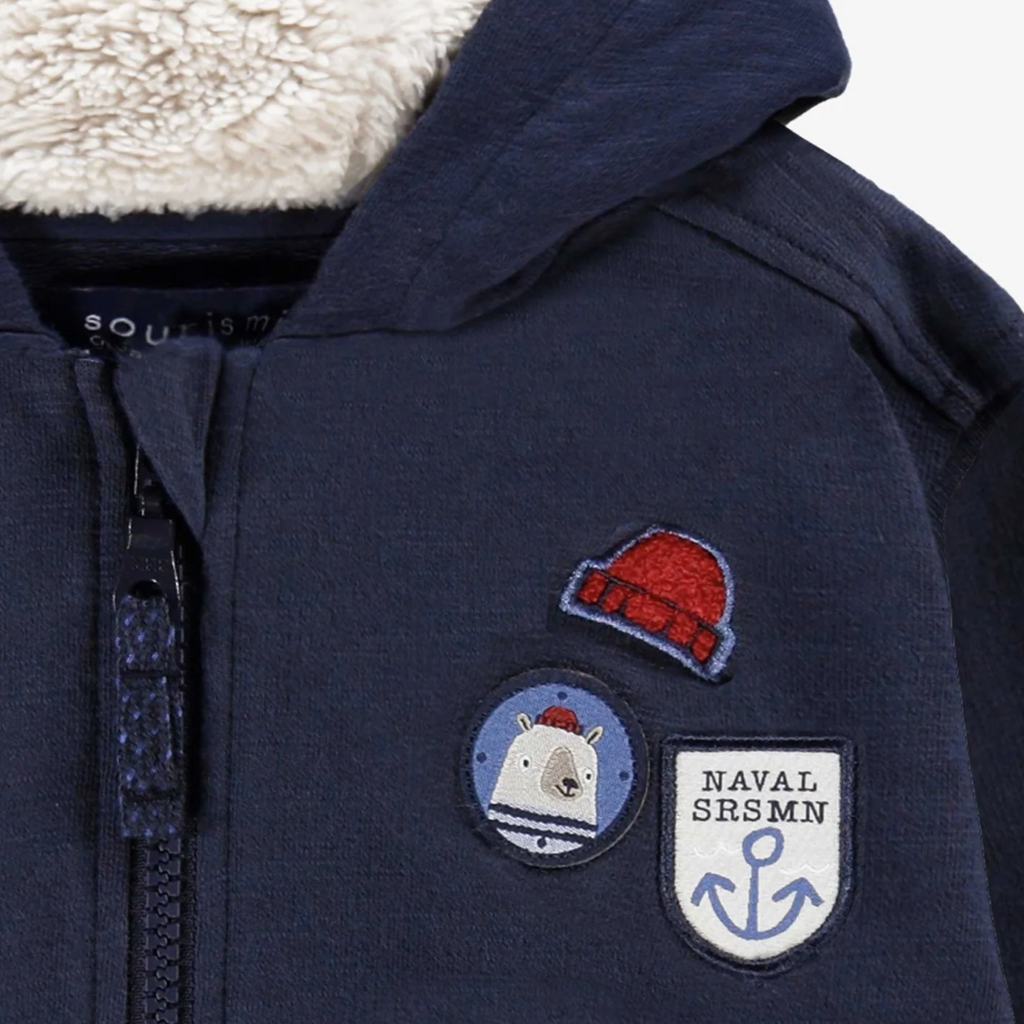 Sven Plush Zip Up - Little Kinfolk Boutique | Children's Clothing Regina, SK