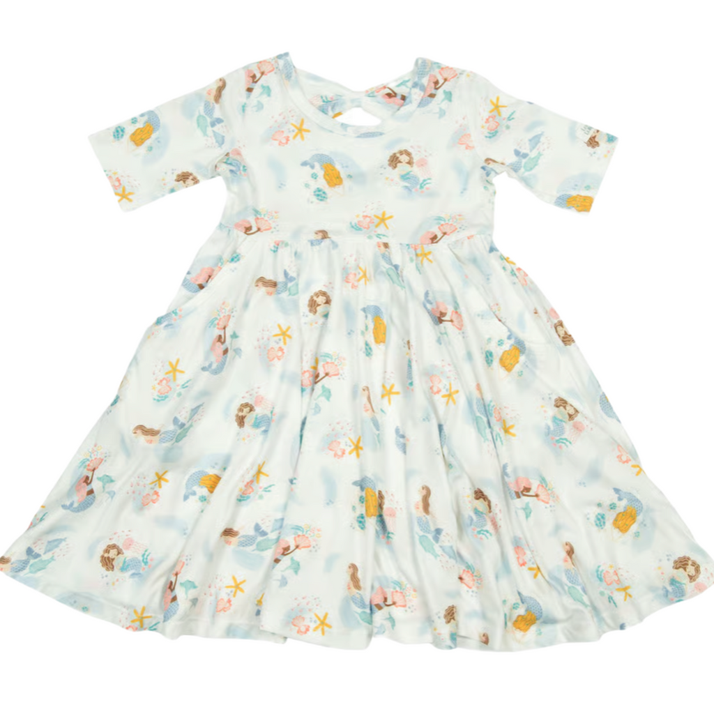 Mermaids Twirl Dress - Little Kinfolk Boutique | Children's Clothing Regina, SK