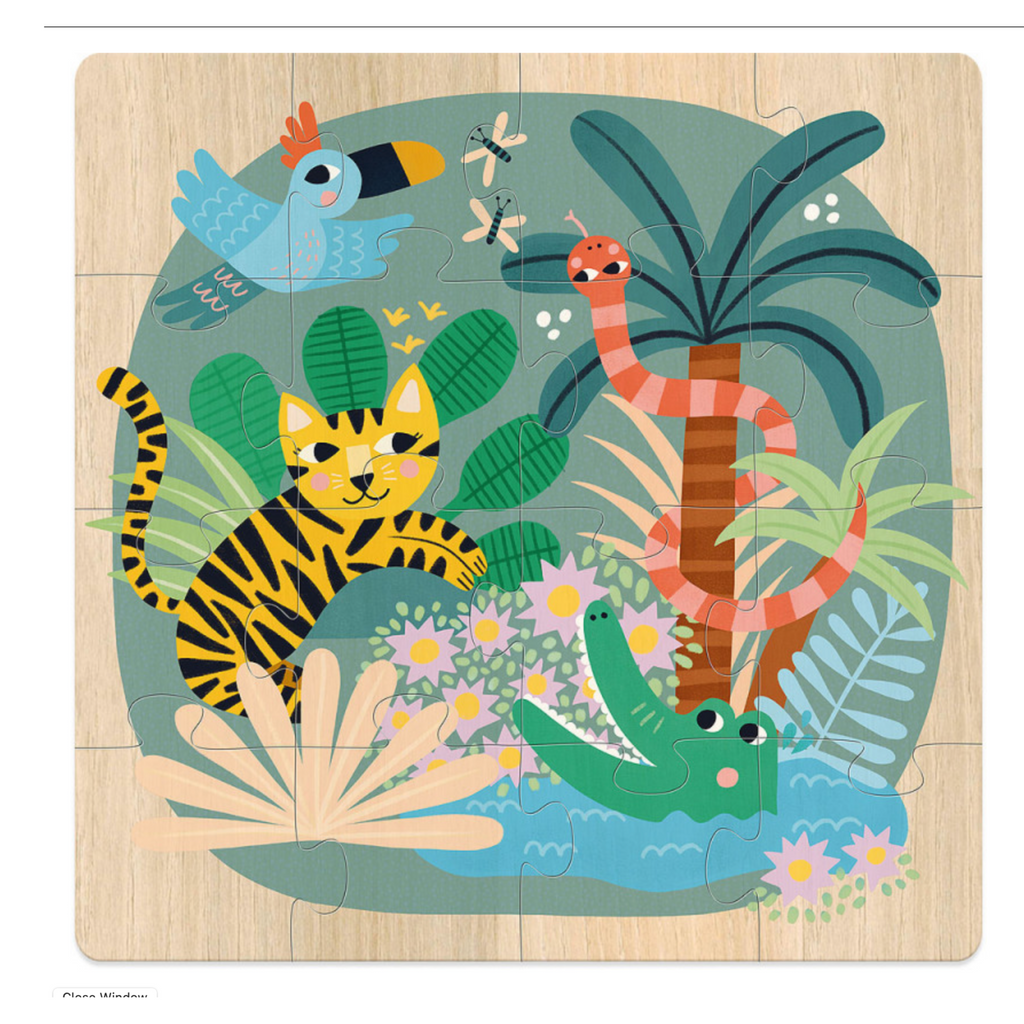 Earth, Sea and Sky 3 x 16 piece Puzzles - Little Kinfolk Boutique | Children's Clothing Regina, SK