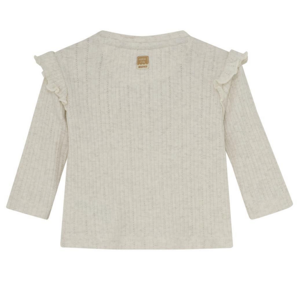Thornwood Ruffle Long Sleeve Tee - Little Kinfolk Boutique | Children's Clothing Regina, SK