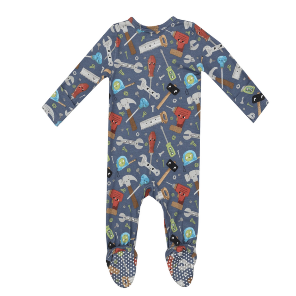 Happy Toolbox Sleeper - Little Kinfolk Boutique | Children's Clothing Regina, SK