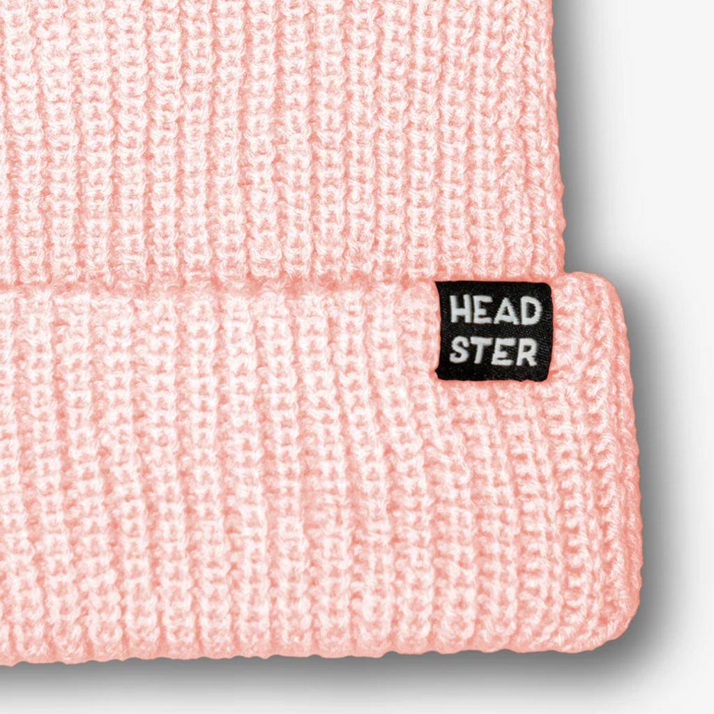 Pink Marshmallow Minimal Beanie - Little Kinfolk Boutique | Children's Clothing Regina, SK
