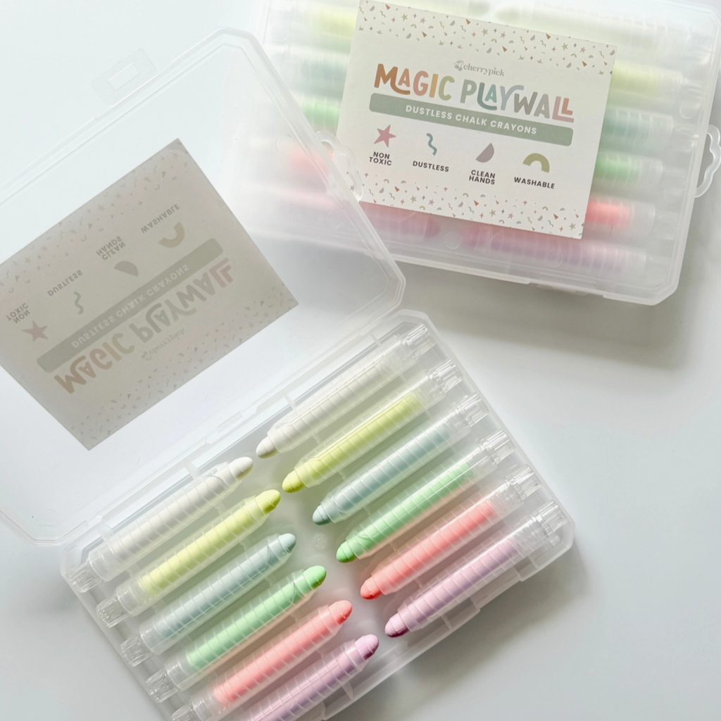 Dustless Chalk Crayons for Magic Wall - NEON - Little Kinfolk Boutique | Children's Clothing Regina, SK