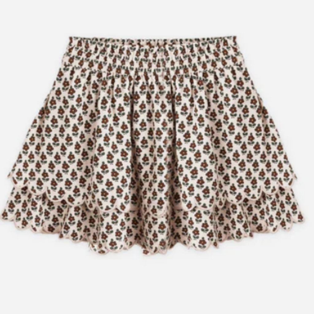 Rose Harvest Floral Skirt PRE-SALE - Little Kinfolk Boutique | Children's Clothing Regina, SK