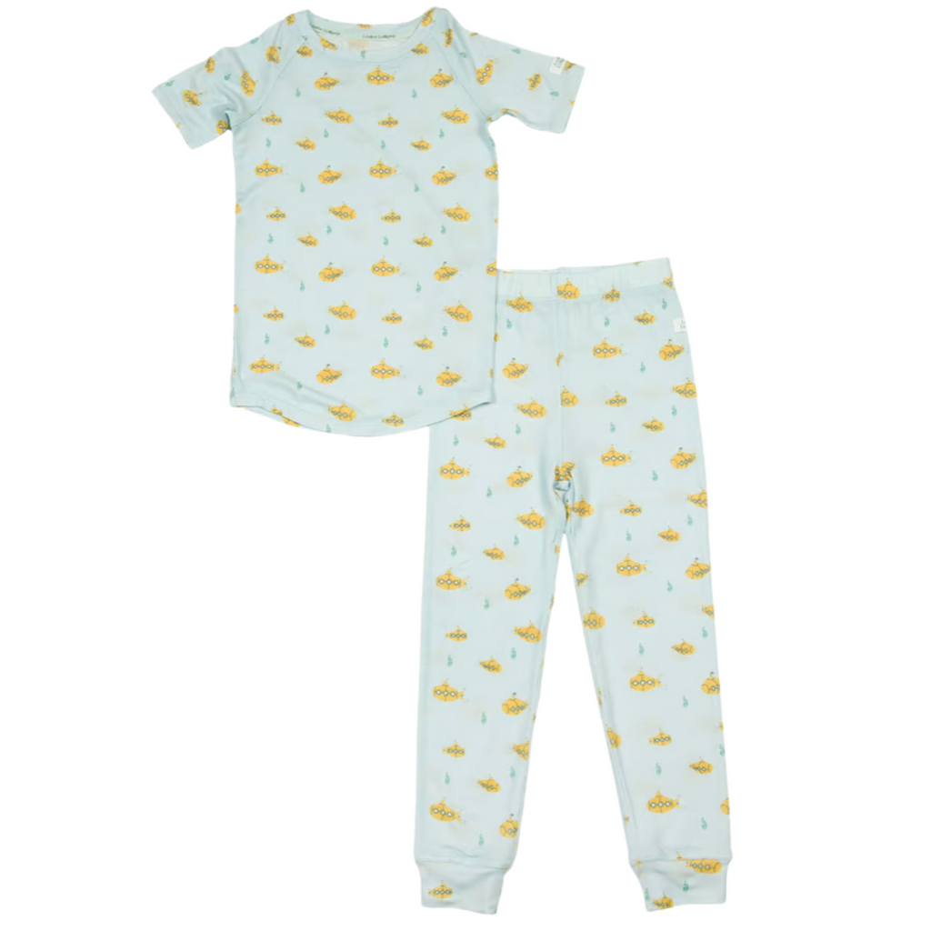 Ocean Explorer 2 Piece Pyjama Set - Little Kinfolk Boutique | Children's Clothing Regina, SK