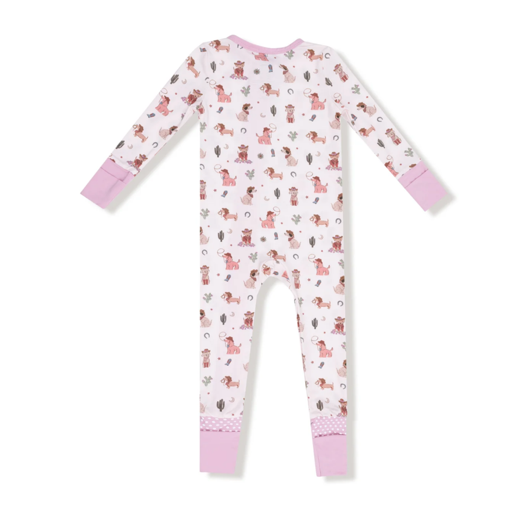 Cowboy & Cowgirl Dogs Sleepers - Little Kinfolk Boutique | Children's Clothing Regina, SK