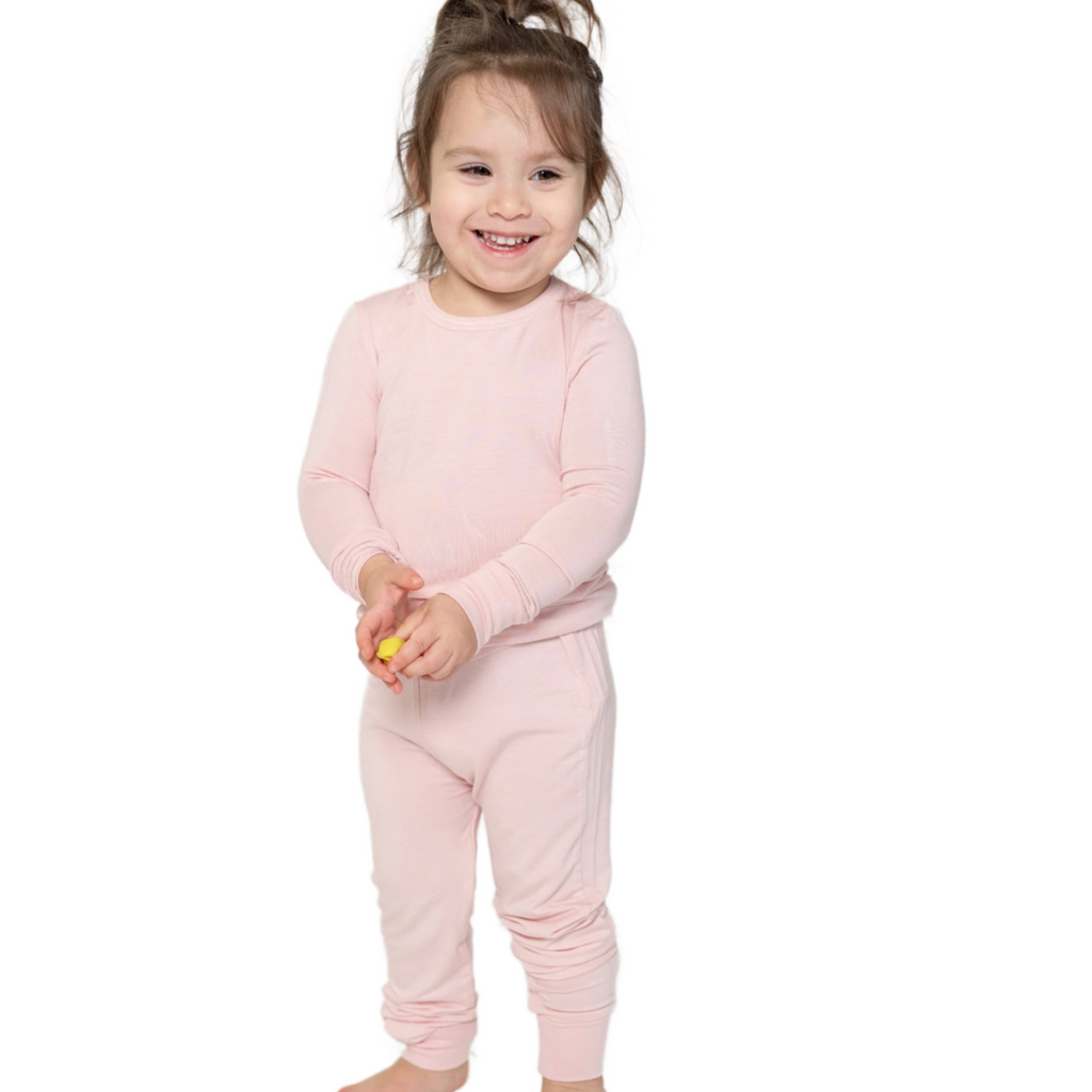 Teatime Pink PJ Set - Little Kinfolk Boutique | Children's Clothing Regina, SK