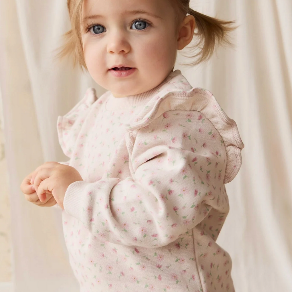 Lilith Sweatshirt in Victoria Blush PRESALE - Little Kinfolk Boutique | Children's Clothing Regina, SK