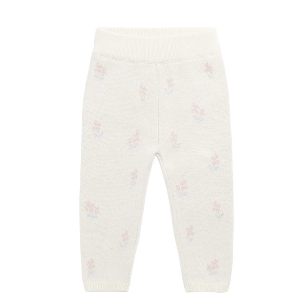 Meadow Legging in Larissa Egret - Little Kinfolk Boutique | Children's Clothing Regina, SK