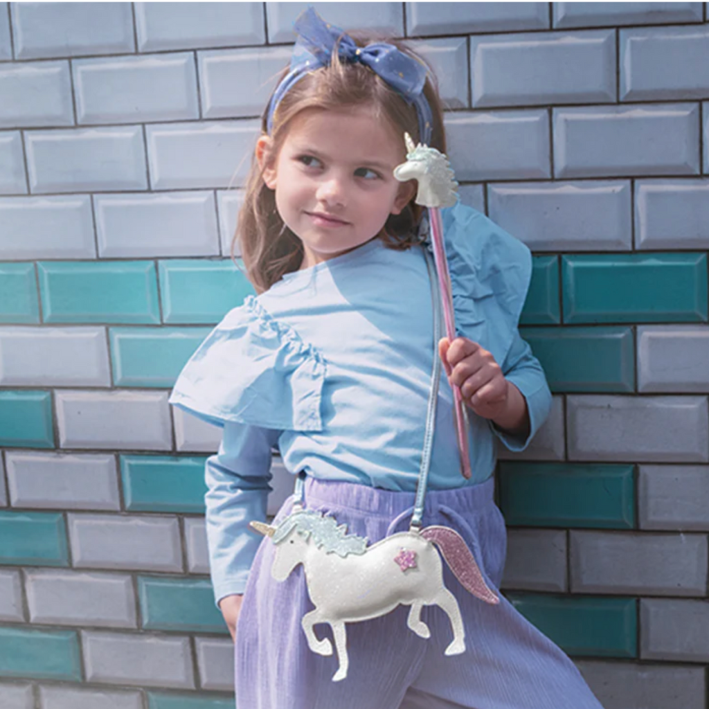 Unicorn Glitter Bag - Little Kinfolk Boutique | Children's Clothing Regina, SK