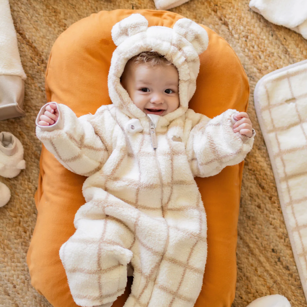 Sherpa One Piece Fleece Suit - Little Kinfolk Boutique | Children's Clothing Regina, SK