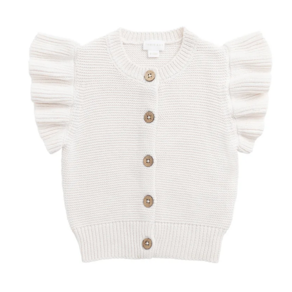 Elise Parisian Pink Vest - Little Kinfolk Boutique | Children's Clothing Regina, SK