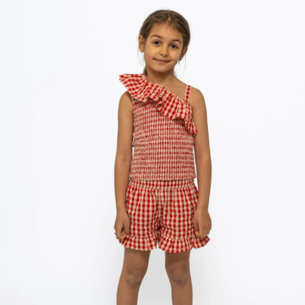 Nally Checkered Short - Little Kinfolk Boutique | Children's Clothing Regina, SK