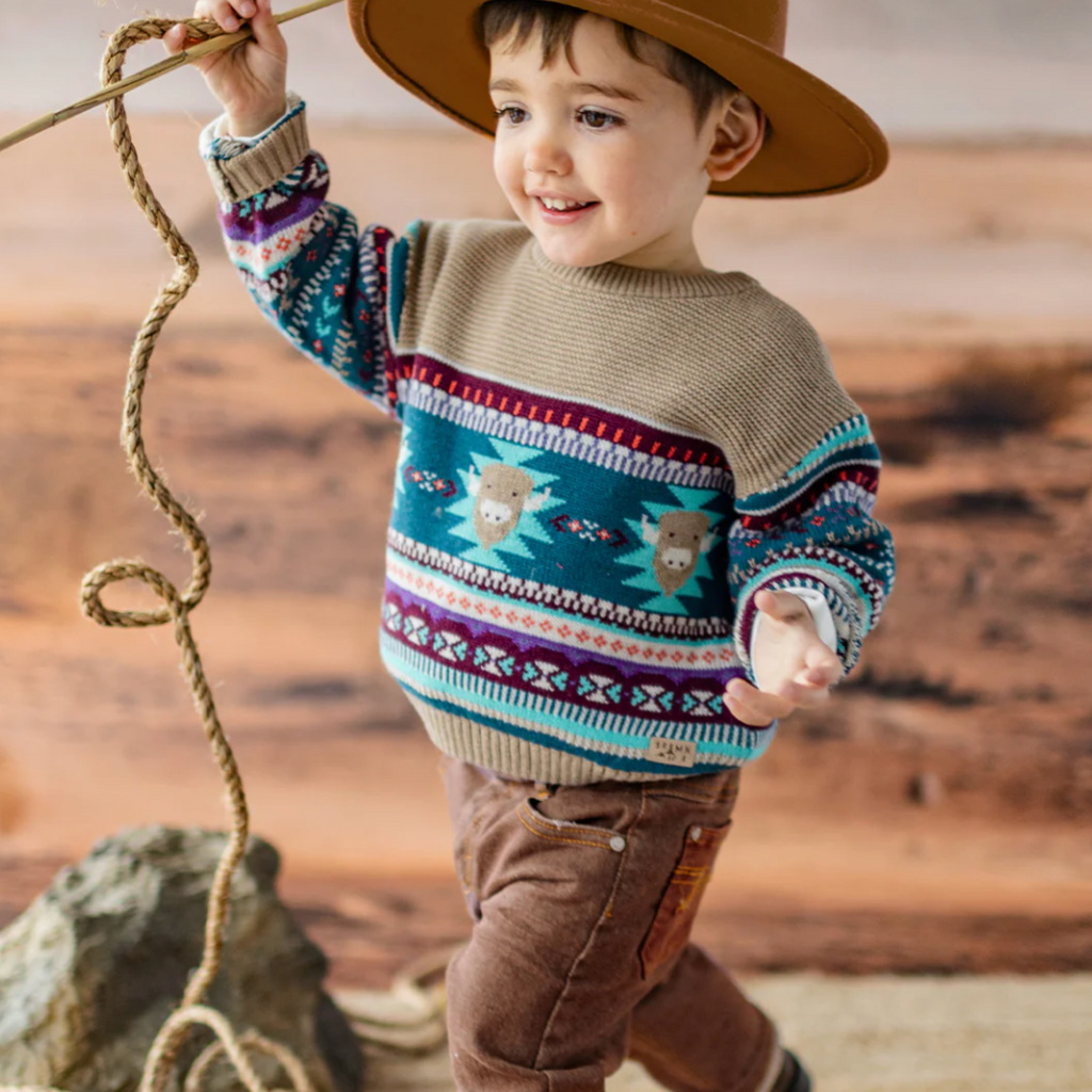 Willis Burgundy Stretch Denim - Little Kinfolk Boutique | Children's Clothing Regina, SK