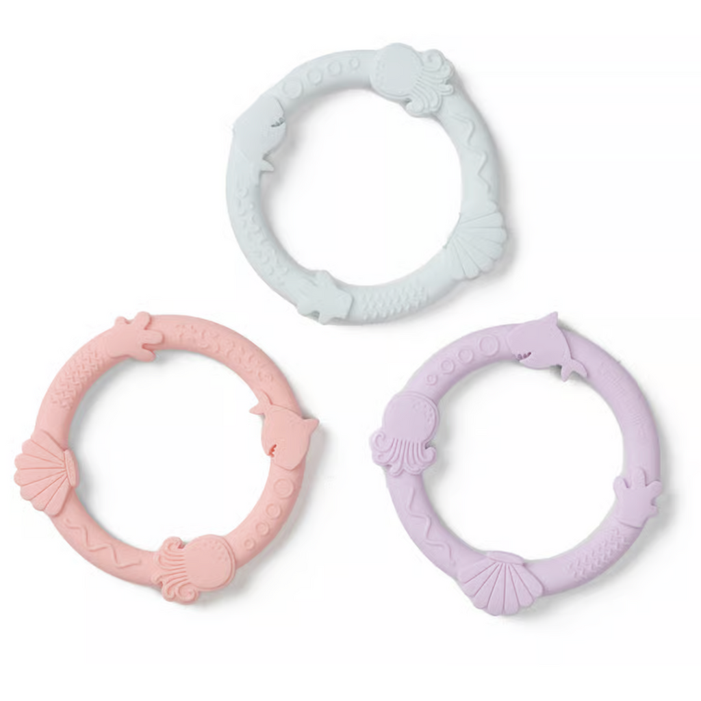 Louloulollipop Teething Rings - Seaside Collection - Little Kinfolk Boutique | Children's Clothing Regina, SK
