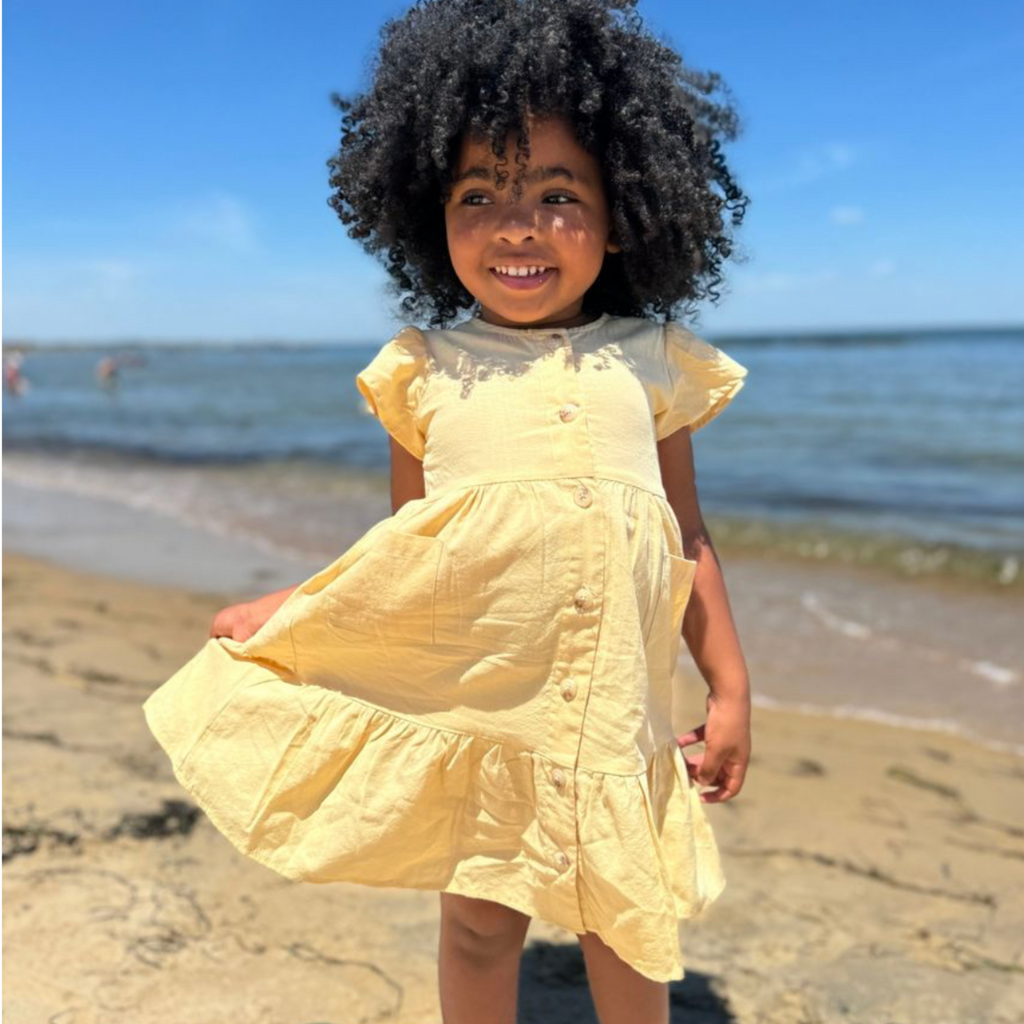 Simone Shift Dress - Little Kinfolk Boutique | Children's Clothing Regina, SK