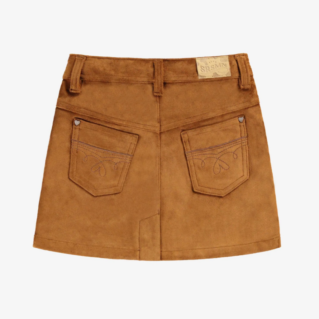 Swayze Suede Skirt - Little Kinfolk Boutique | Children's Clothing Regina, SK