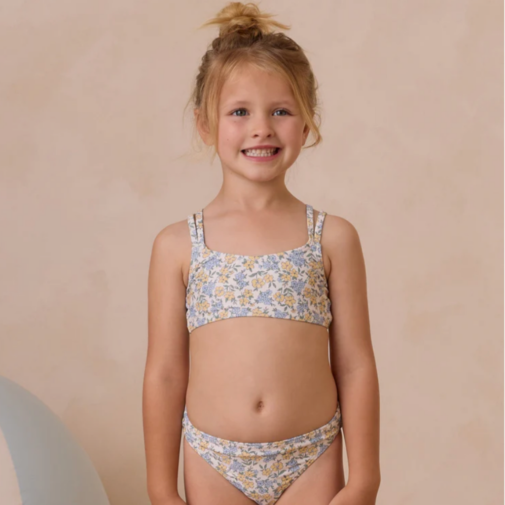 **PRE-SALE**Crop Rashguard 3 Piece Set || Bloom - Little Kinfolk Boutique | Children's Clothing Regina, SK