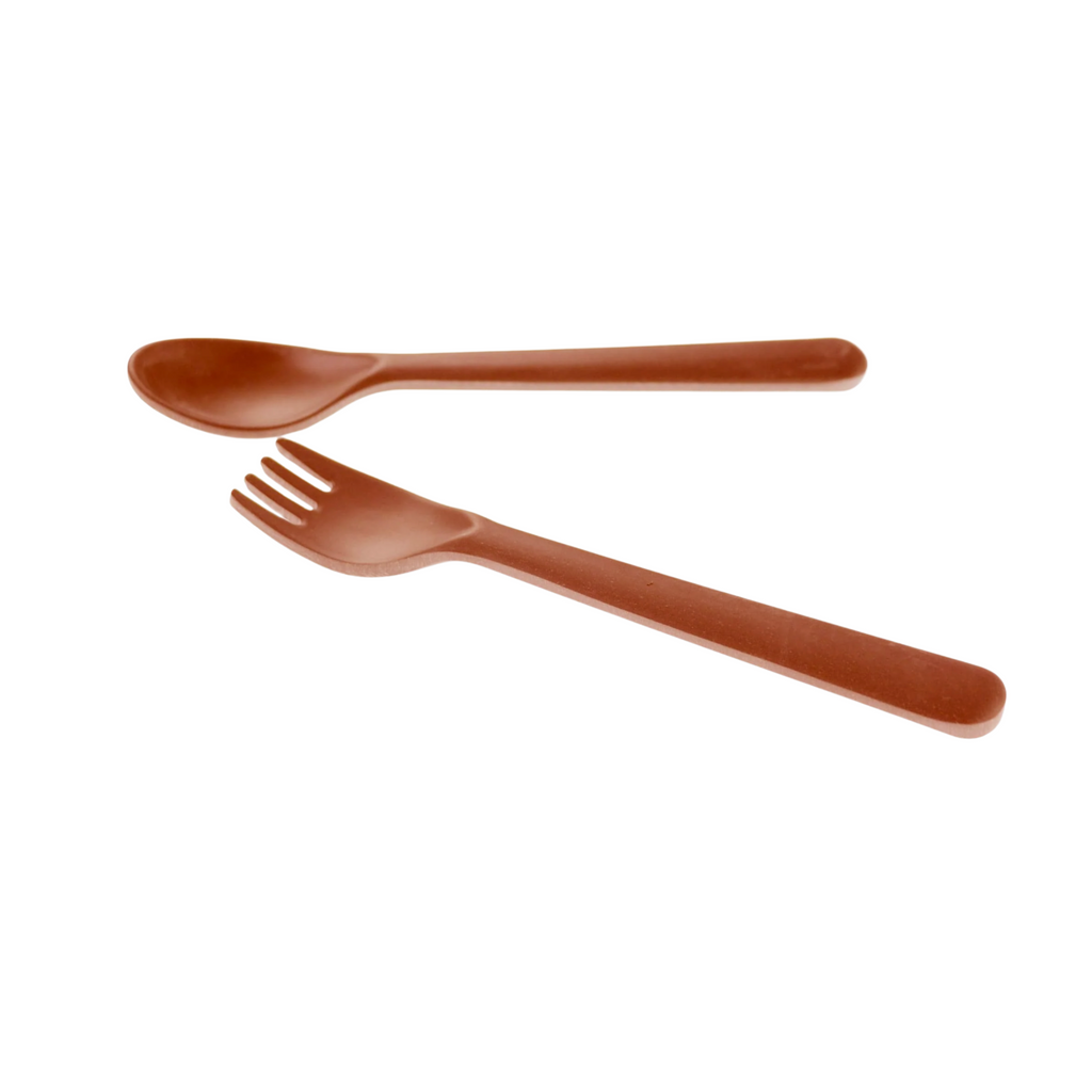 Cink Bamboo Fork & Spoon Sets - Little Kinfolk Boutique | Children's Clothing Regina, SK
