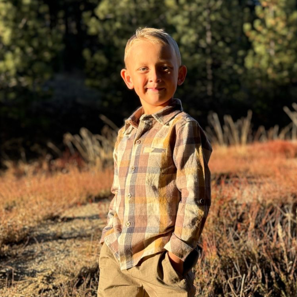 Atwood Plaid Woven Button Up - Little Kinfolk Boutique | Children's Clothing Regina, SK