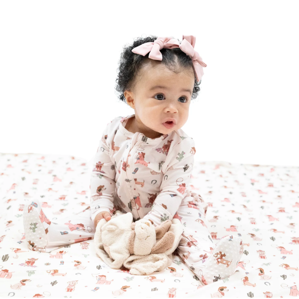 Cowboy & Cowgirl Dogs Sleepers - Little Kinfolk Boutique | Children's Clothing Regina, SK