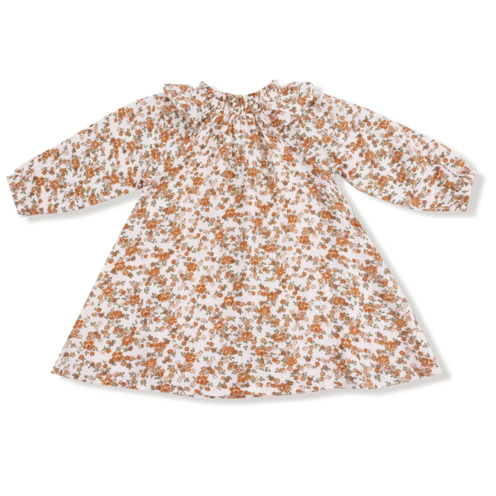 Prairie Calico Long Sleeve Dress & Diaper Cover - Little Kinfolk Boutique | Children's Clothing Regina, SK