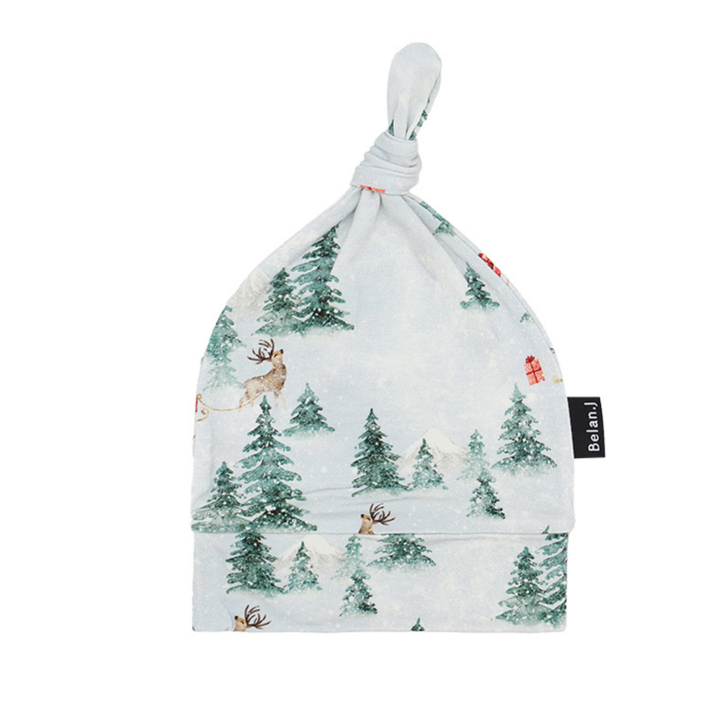Holiday Bamboo Knotted Baby Hats - Little Kinfolk Boutique | Children's Clothing Regina, SK