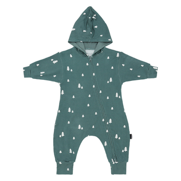 Tiny Trees Bamboo Zipper Hooded Jumpsuit - Little Kinfolk Boutique | Children's Clothing Regina, SK