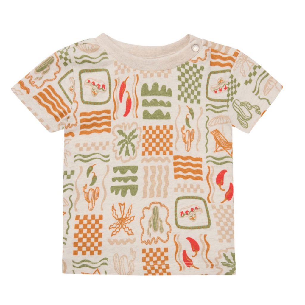 Okazaki Oasis Short Sleeve Tee - Little Kinfolk Boutique | Children's Clothing Regina, SK