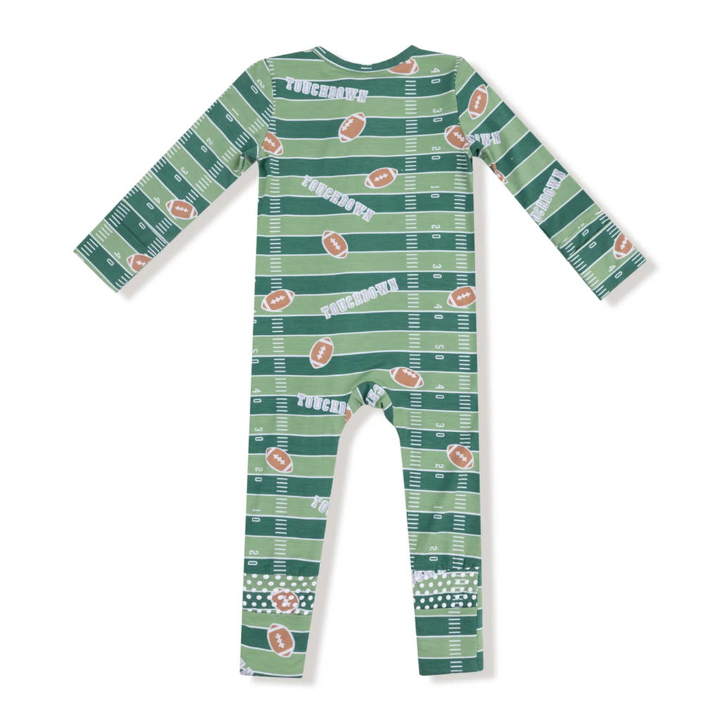 Football Field Zipper Sleeper - Little Kinfolk Boutique | Children's Clothing Regina, SK