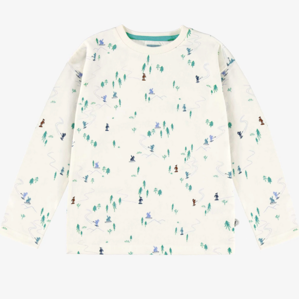 Walter Winter Long Sleeve Ski Tee - Little Kinfolk Boutique | Children's Clothing Regina, SK