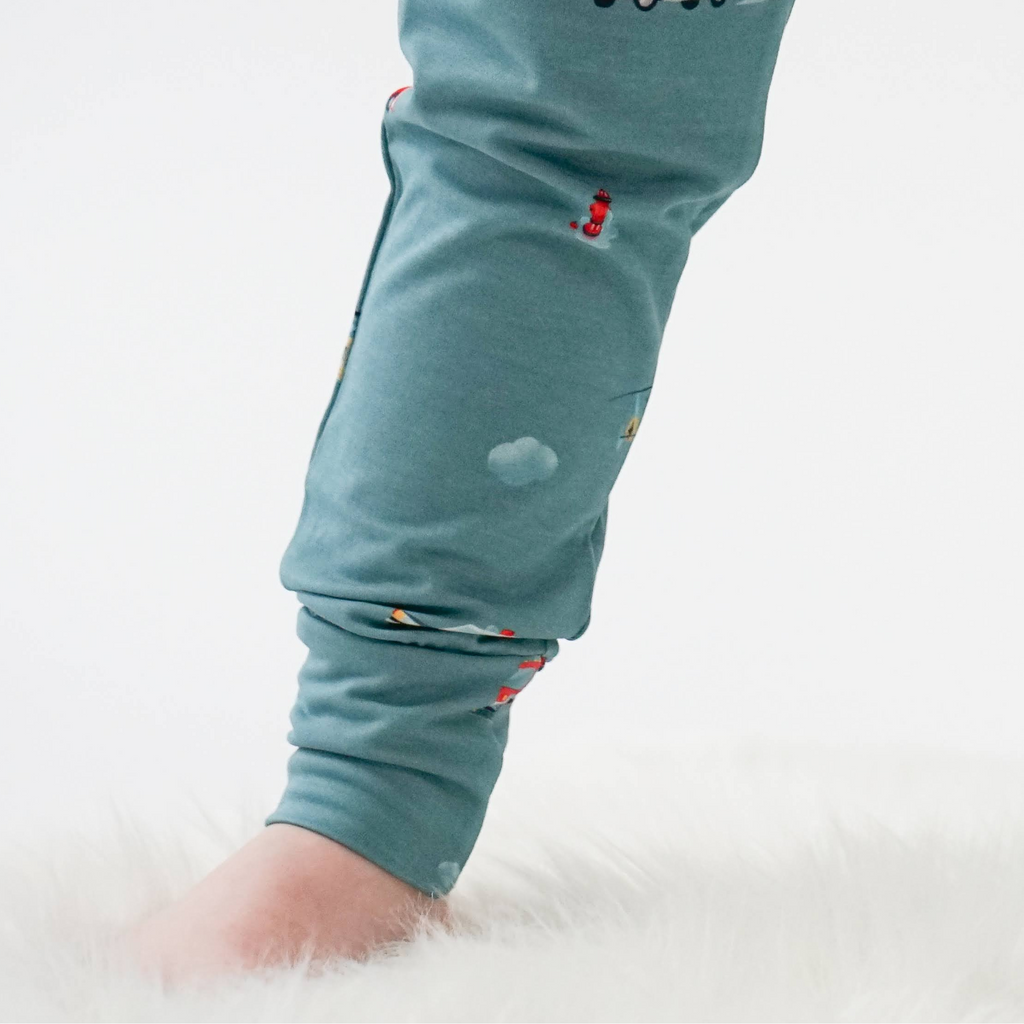 Emergency Vehicles Footed and Footless Sleeper - Little Kinfolk Boutique | Children's Clothing Regina, SK