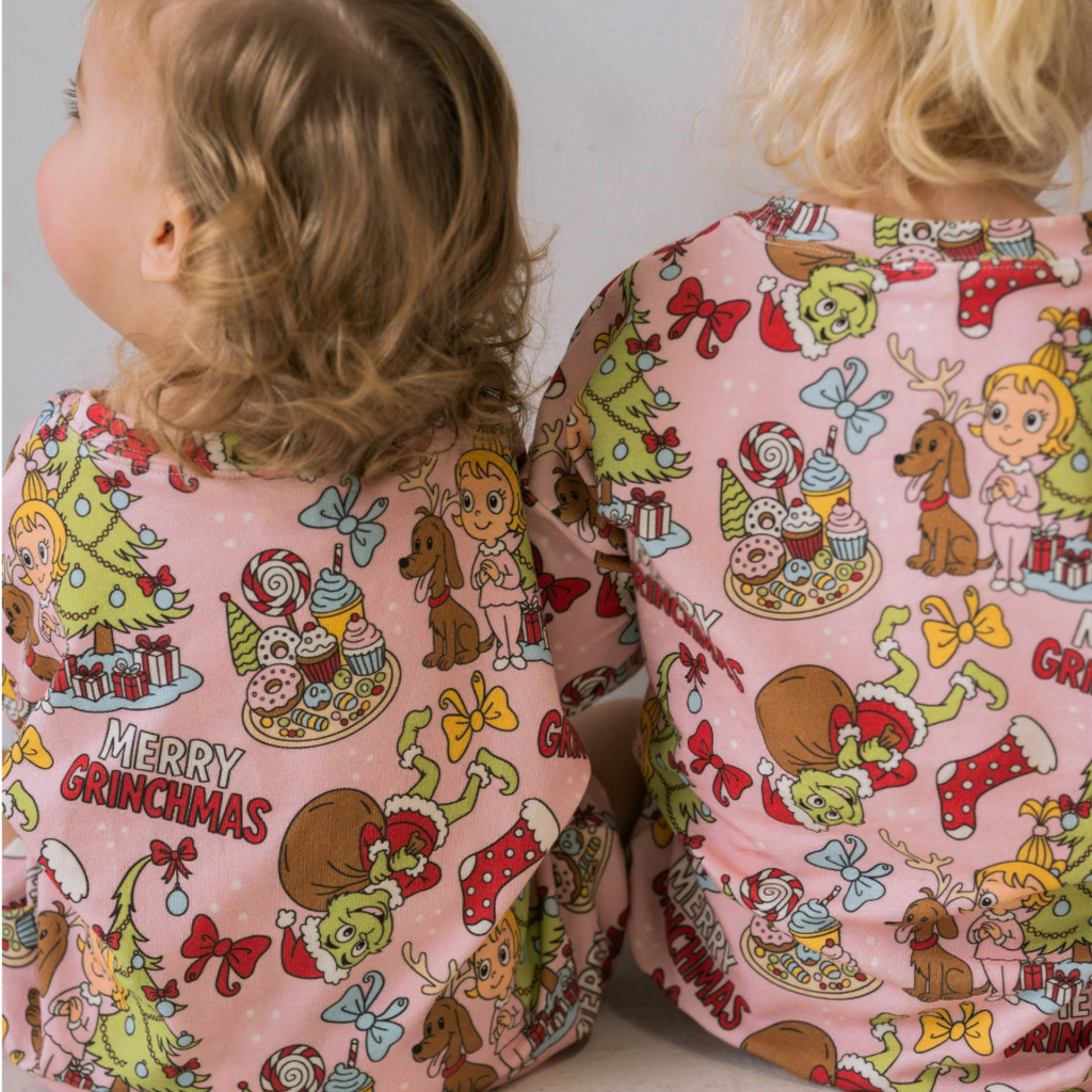 Pink Mean One Crewnecks - Little Kinfolk Boutique | Children's Clothing Regina, SK