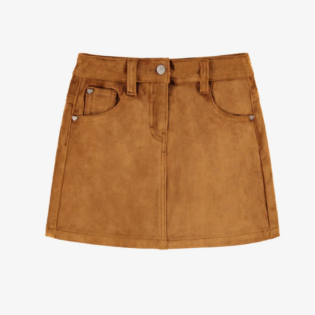 Swayze Suede Skirt - Little Kinfolk Boutique | Children's Clothing Regina, SK
