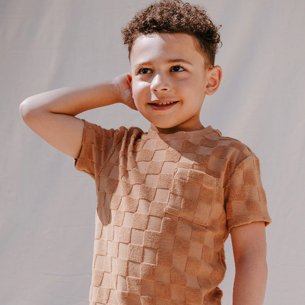 Charlie Checkered Set - Little Kinfolk Boutique | Children's Clothing Regina, SK