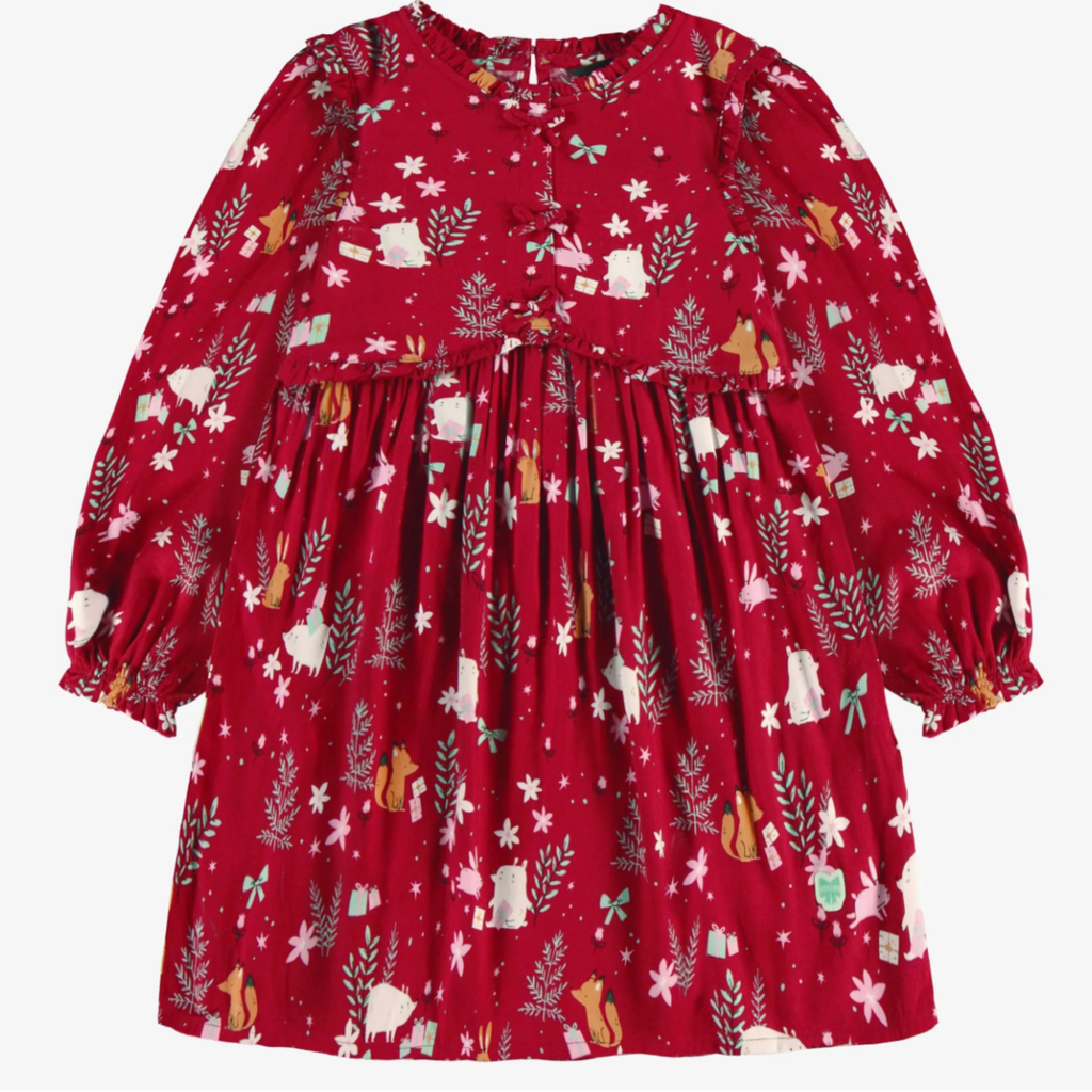 Ayla Holiday Dress - Little Kinfolk Boutique | Children's Clothing Regina, SK