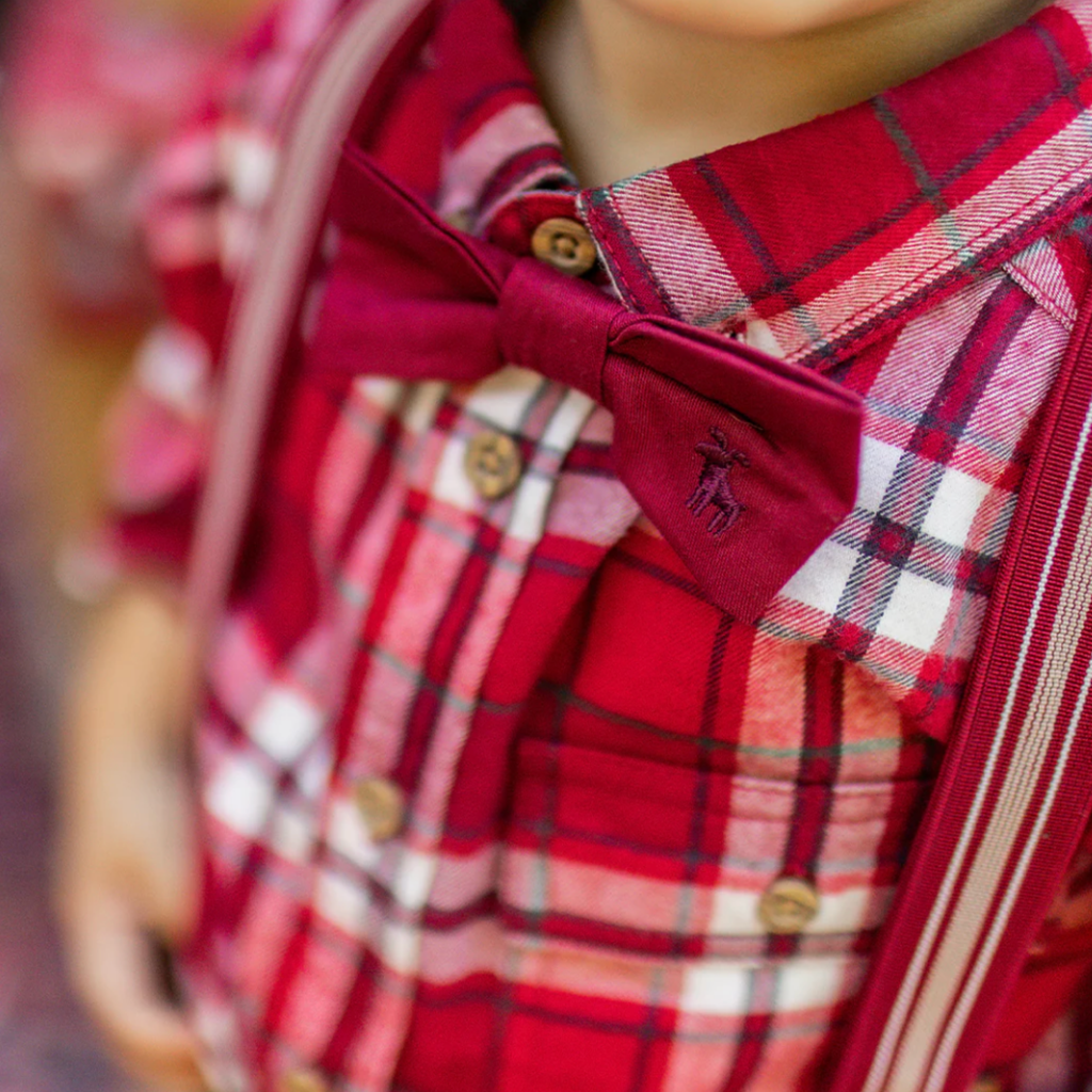 Sawyer Holiday Plaid Shirt - Little Kinfolk Boutique | Children's Clothing Regina, SK